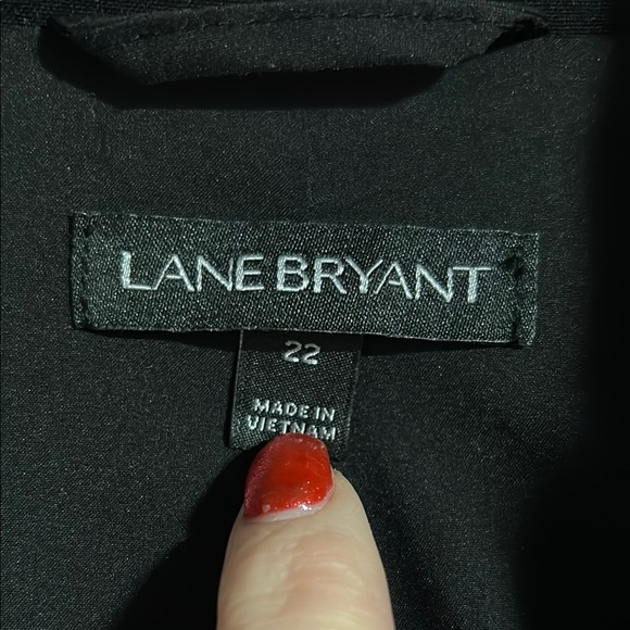 Lane Bryant Black Professional Blazer Structured Shoulders - Picture 2 of 4